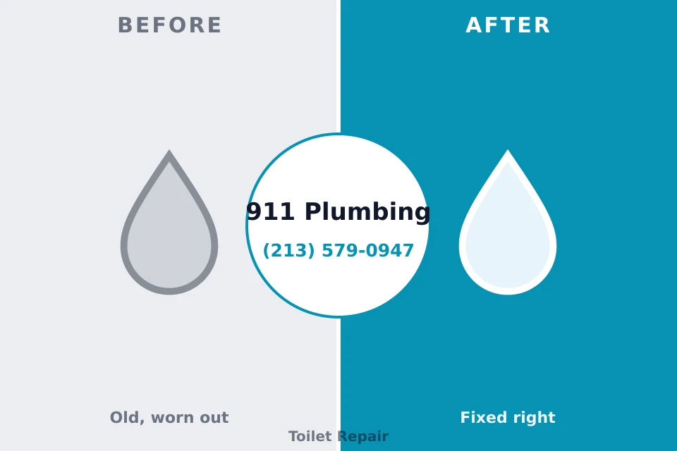 Before and after: plumbing company Scottdale, GA